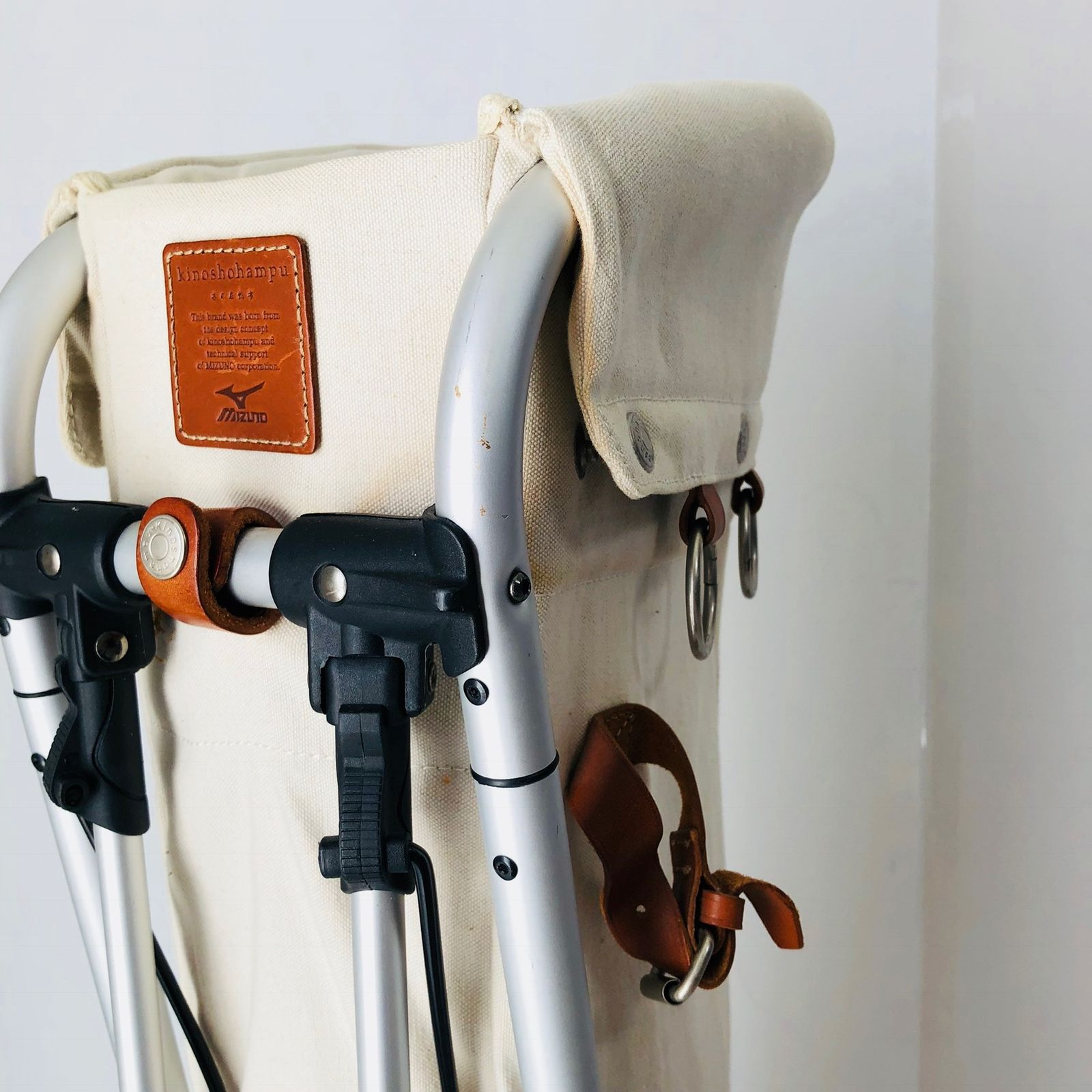 MIZUNO ミズノ 木の庄帆布 kinoshohampu フレームワーカー