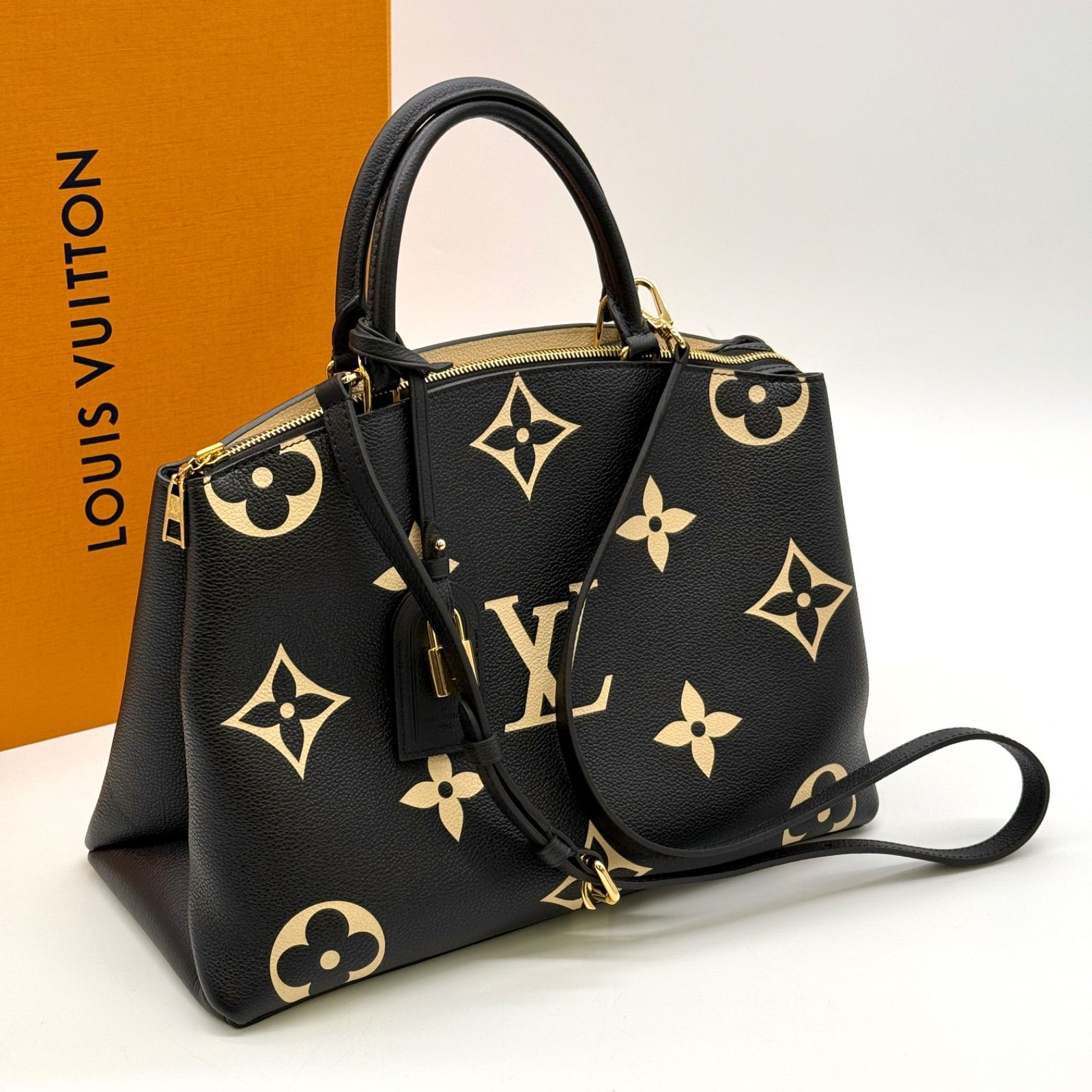 LOUIS VUITTON ルイヴィトン ショルダーバッグ プティ・パレ PM M58913 モノグラムアンプラントレザー - メルカリ