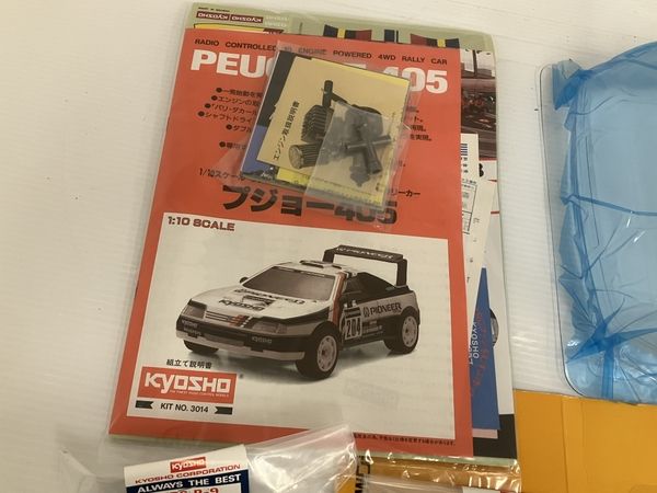 京商 1/10 プジョー405 エンジンカー KYOSHO PEUGEOT 405 中古