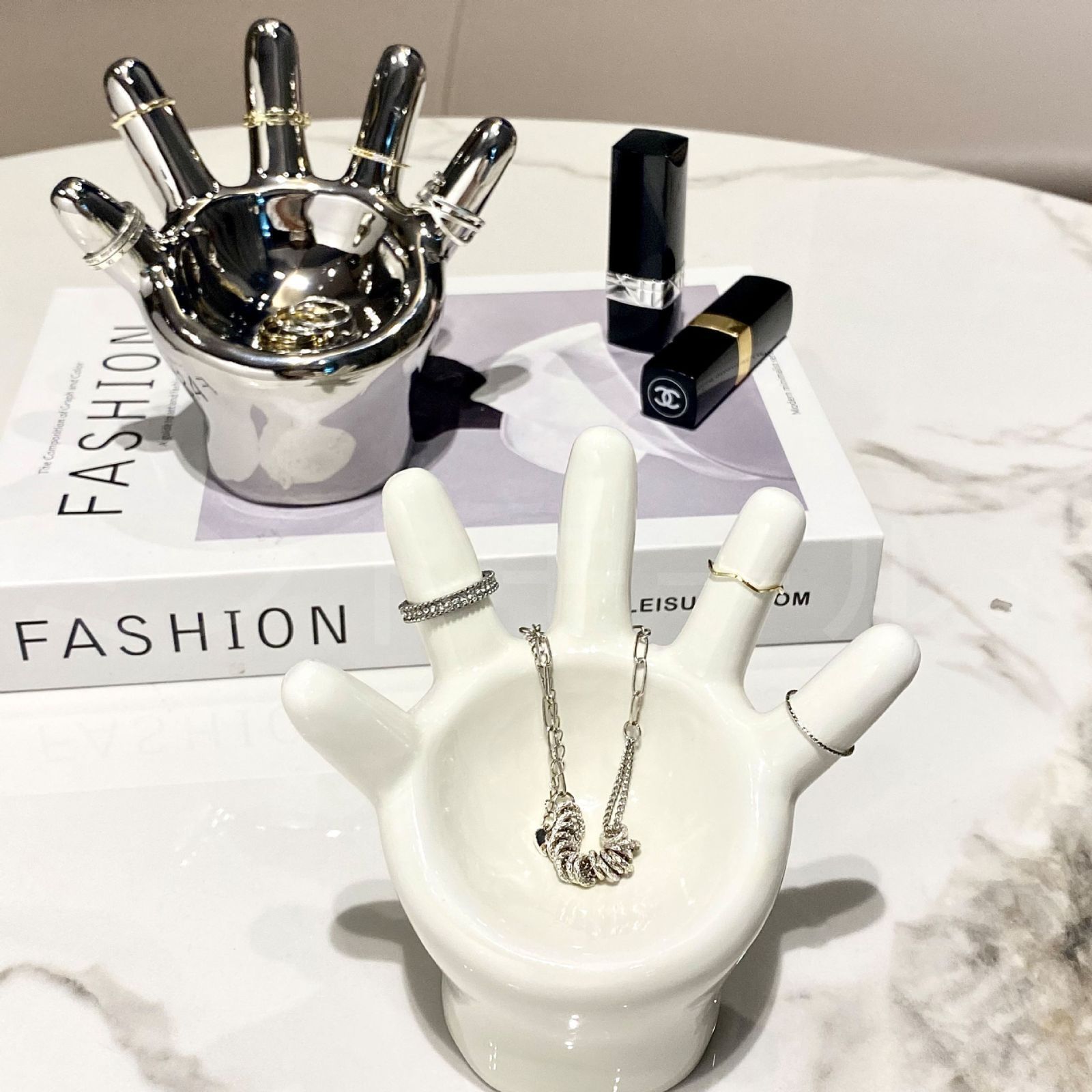 新品・未使用】ハンドシェイプアクセサリー ディスプレイスタンド