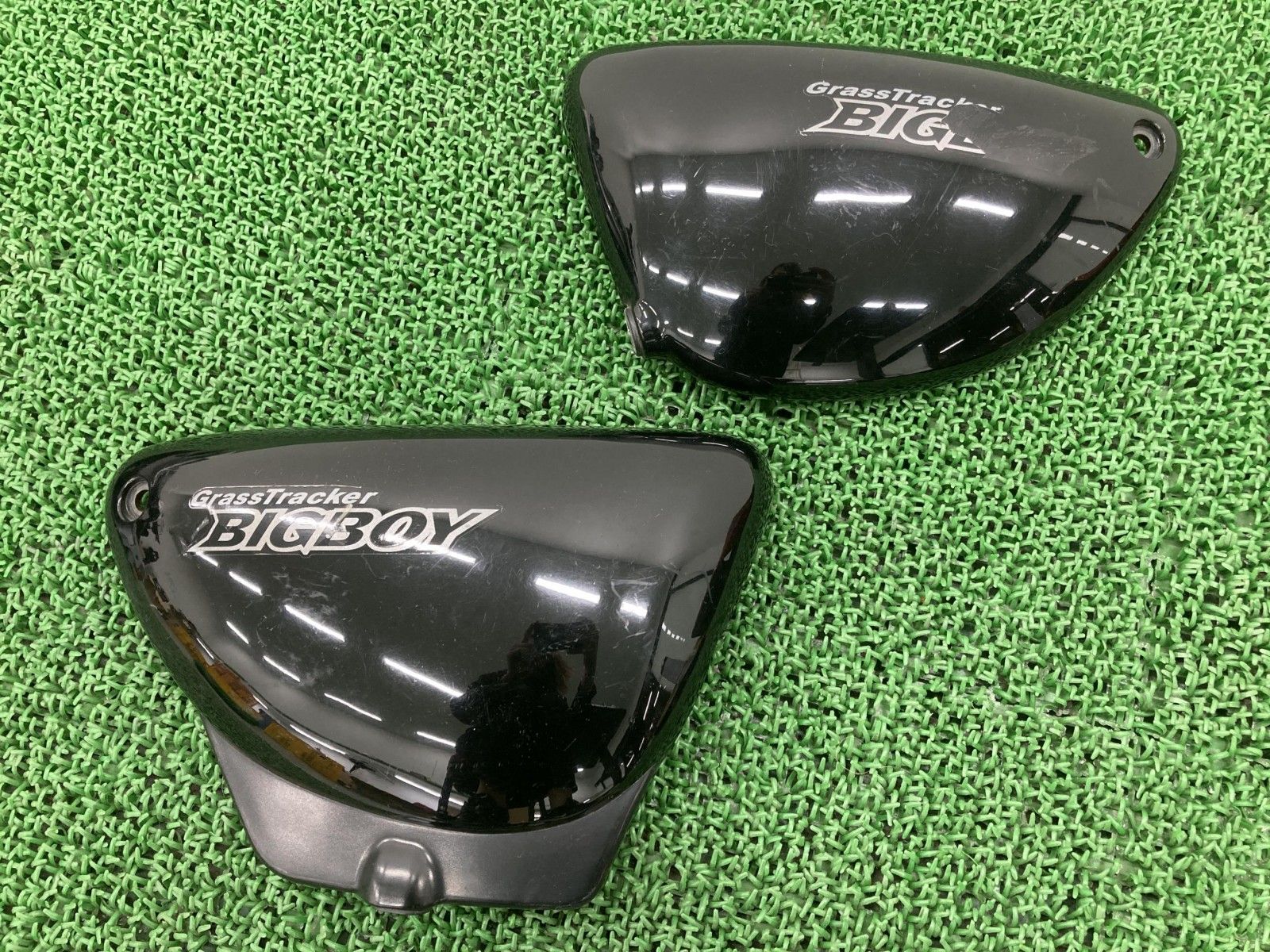 グラストラッカー サイドカバー 左 黒 25D0 スズキ 純正 NJ47A ビッグ