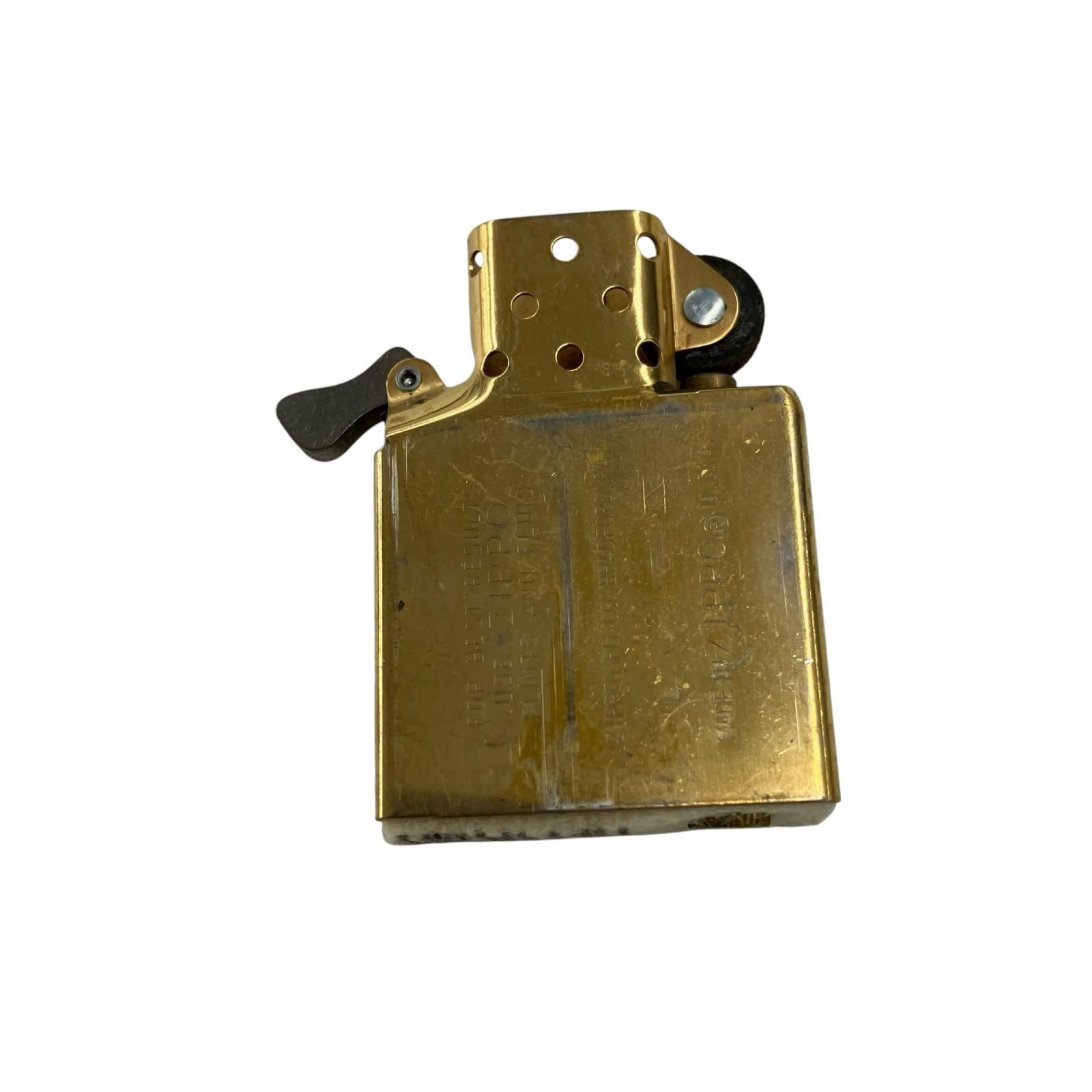 170590 現状品 ZIPPO ジッポ オイルライター 真鍮 1994年 - メルカリ