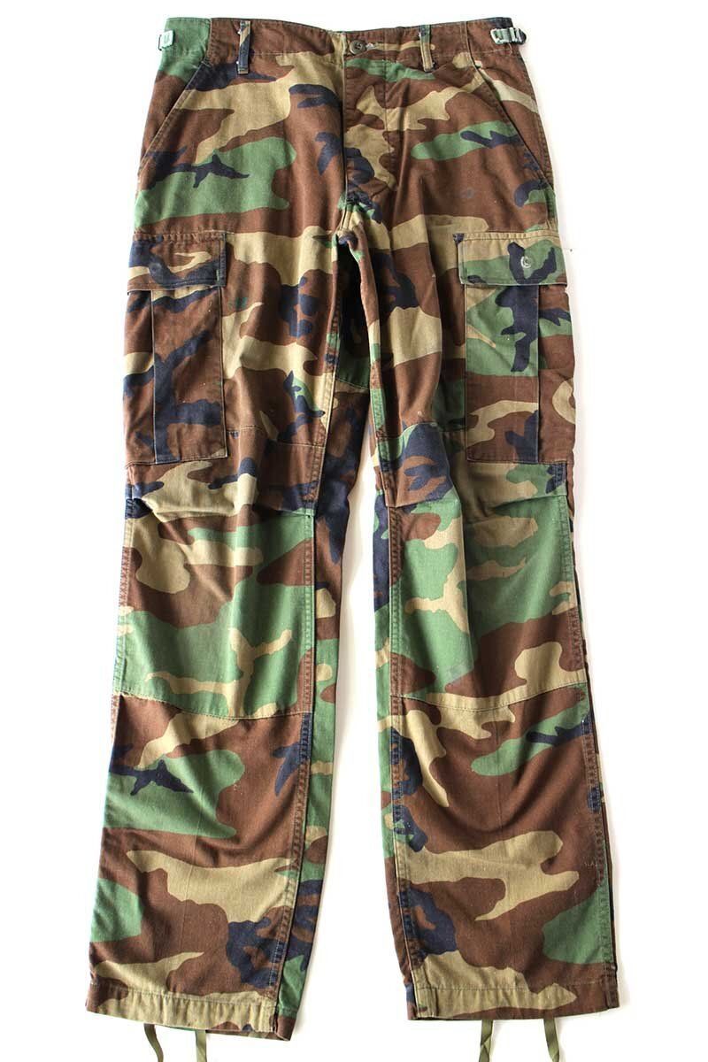 90s 米軍 U.S.ARMY ウッドランドカモ BDU カーゴパンツ