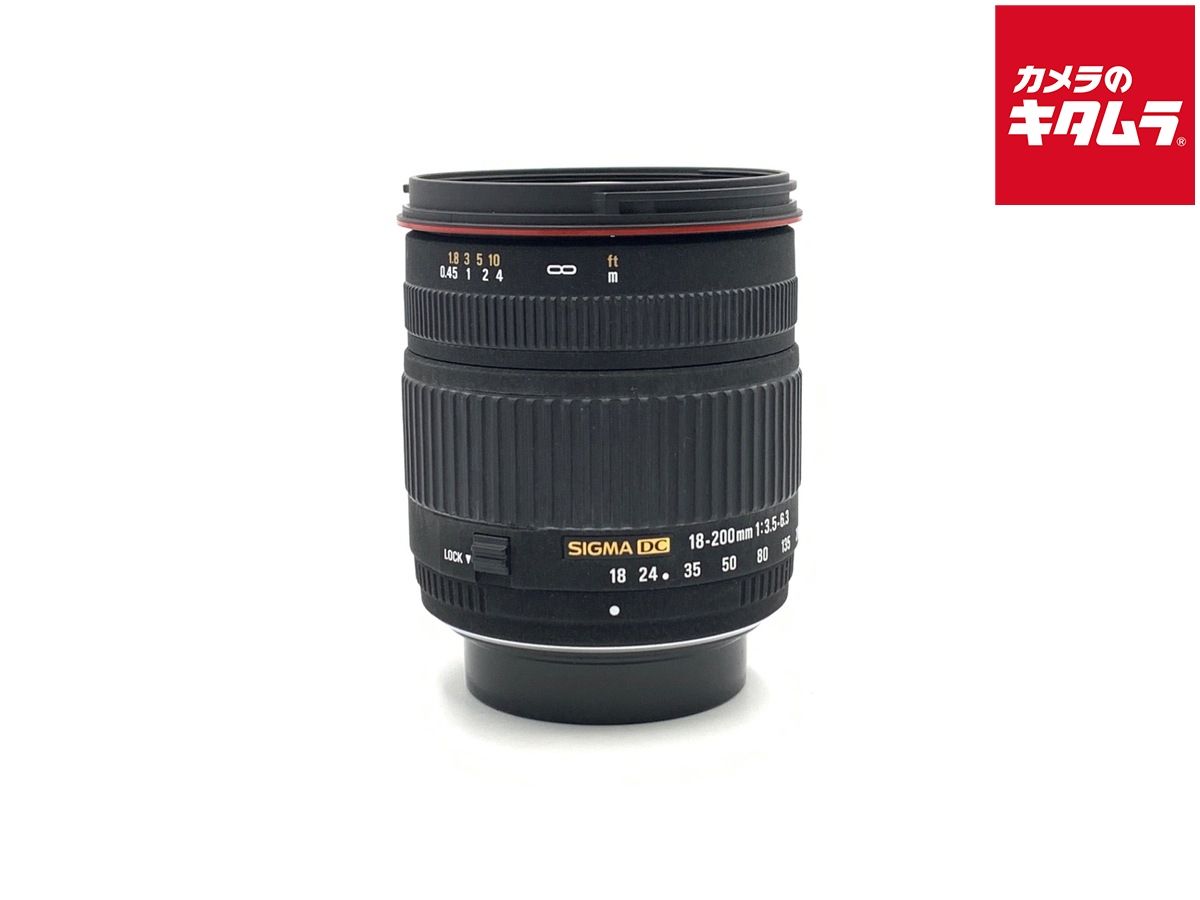 ペンタックスK-5ボディー　シグマレンズ18-200 シグマ 中古 1年保証 美品 SIGMA AF 18-200mm F3.5-6.3 DC