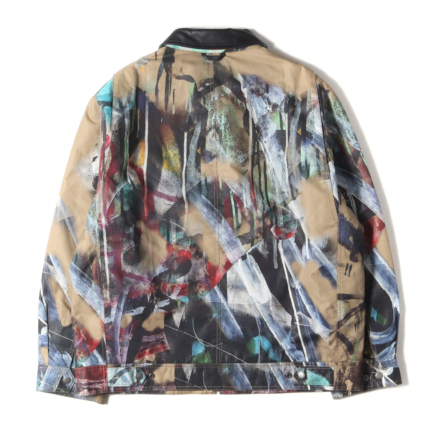 COACH コーチ ブルゾン サイズ:L/XL レザーカラー グラフィック