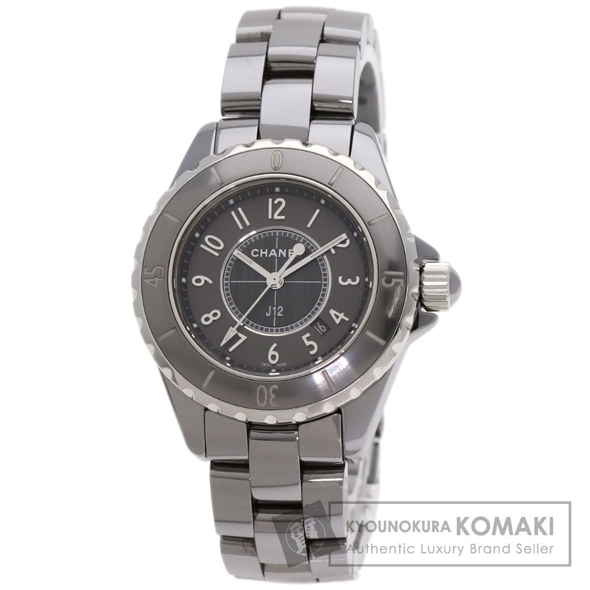 CHANEL シャネル H 2978 J 12 クロマティック 33 mm 腕時計 チタン セラミック レディース