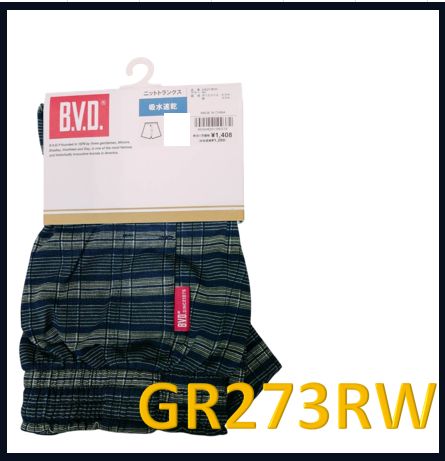 BVD　ビーブイディー　吸汗速乾ニットトランクス（前開きボタンあり）4枚SET　MかLお選び下さい！ thumbnail 6