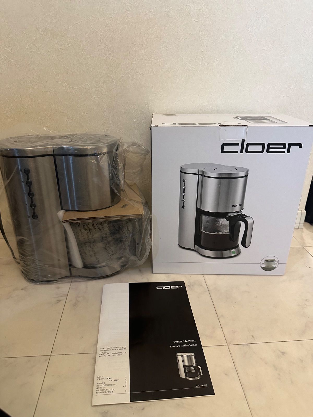 CLOER スタンダードコーヒーメーカー 5968 ♥品