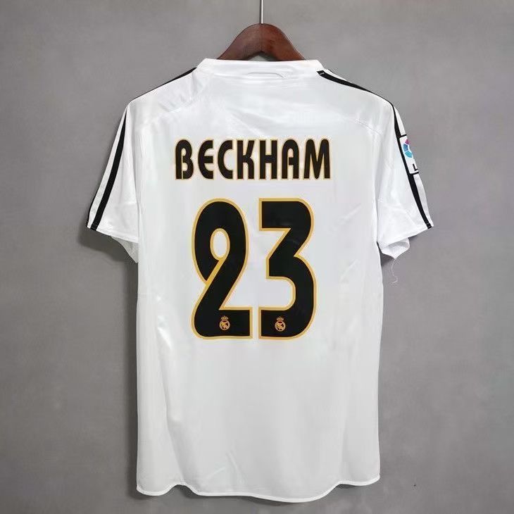 未使用品】04-05 レアルマドリードユニフォームBECKHAM 23