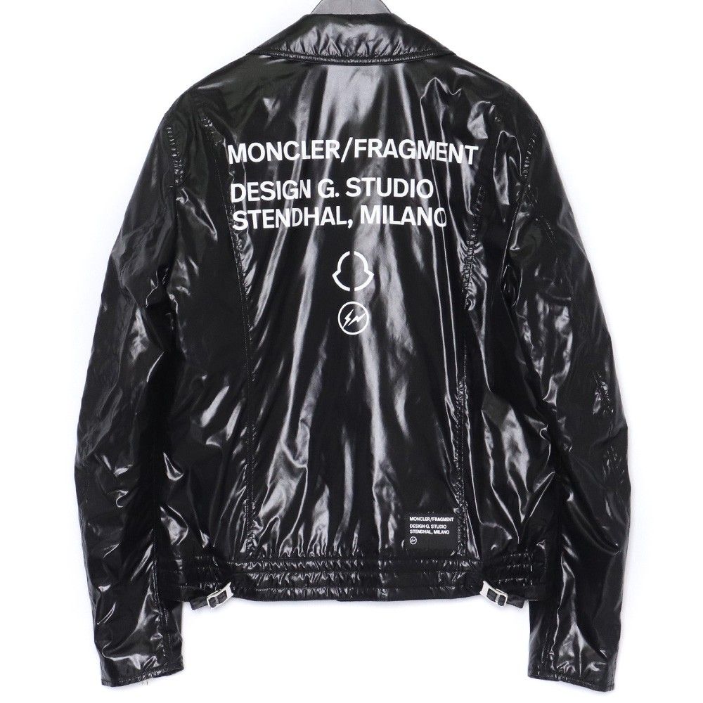極美品○MONCLER GENIUS 7 fragment Lewis Leathers 2021年製 DWAYNE 