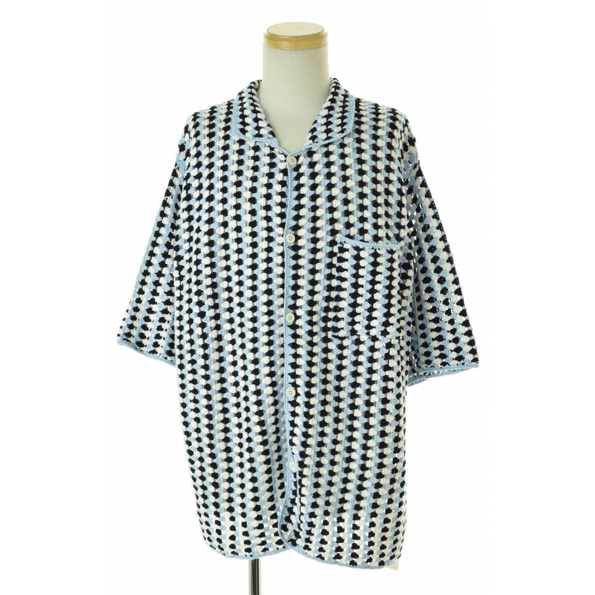 BOTT Cotton Crochet S/S Shirt 24SS