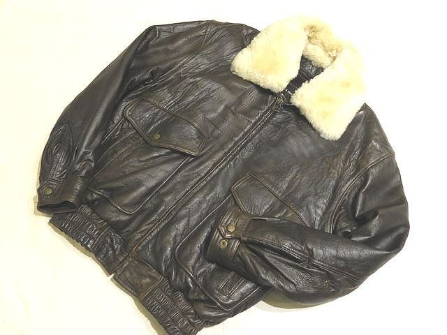 D'HOMME A HOMME ドムアオム　フライトレザージャケット　Lサイズ 中古・古着通販】D'HOMME A HOMME (ドムアオム) レザー