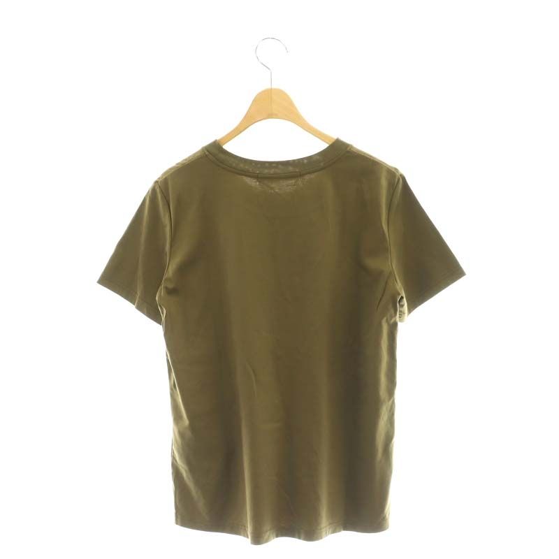 タトラス TATRAS GIUDITTA ロゴプリントショートスリーブTシャツ カットソー 3 カーキ ブラック /DO ■OS レディース タトラス TATRAS GIUDITTA ロゴプリントショートスリーブTシャツ