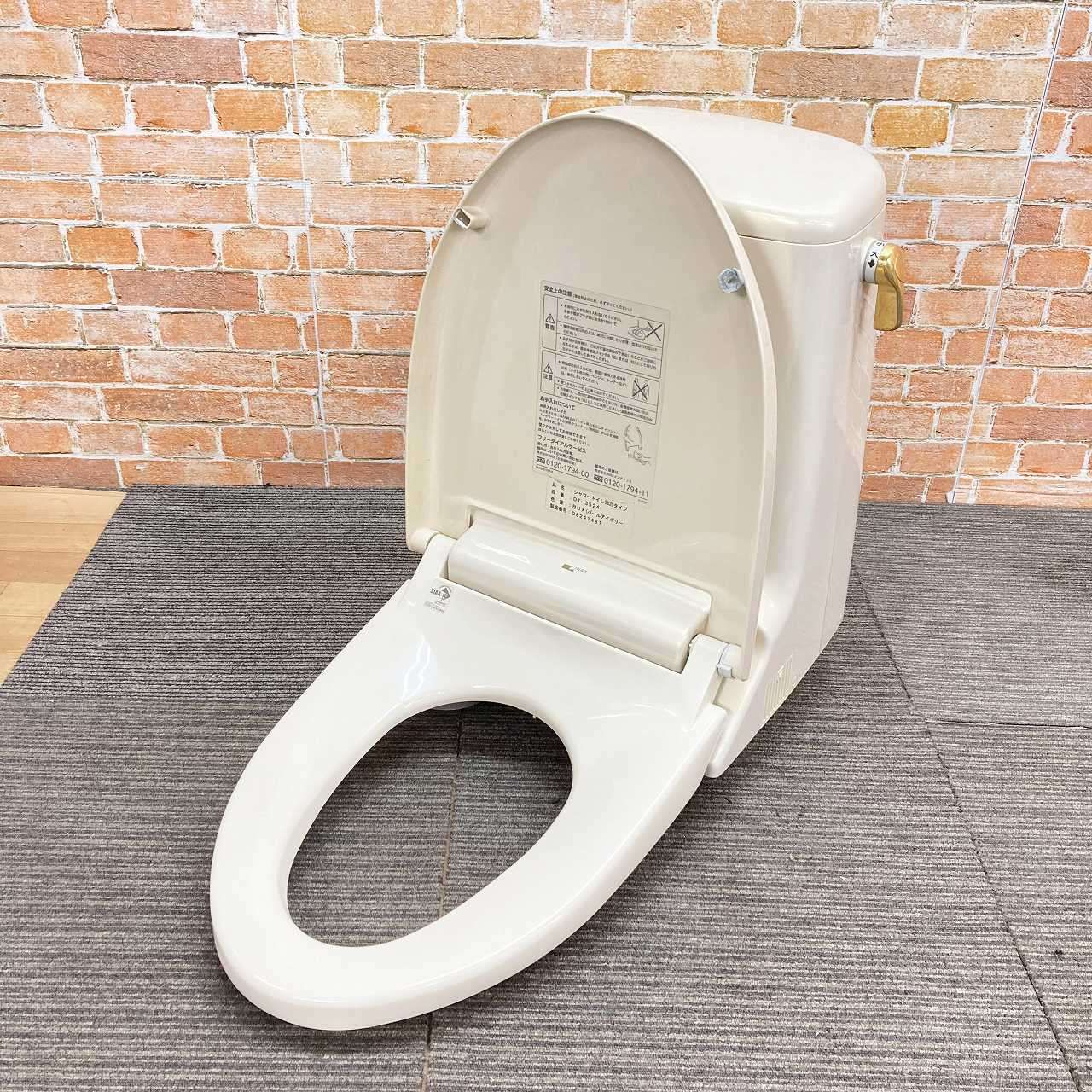 品 ジャンク扱い INAX イナックス トイレ ウォシュレット 一体型タンクのみ DT-3524 BUX パールアイボリー J0060