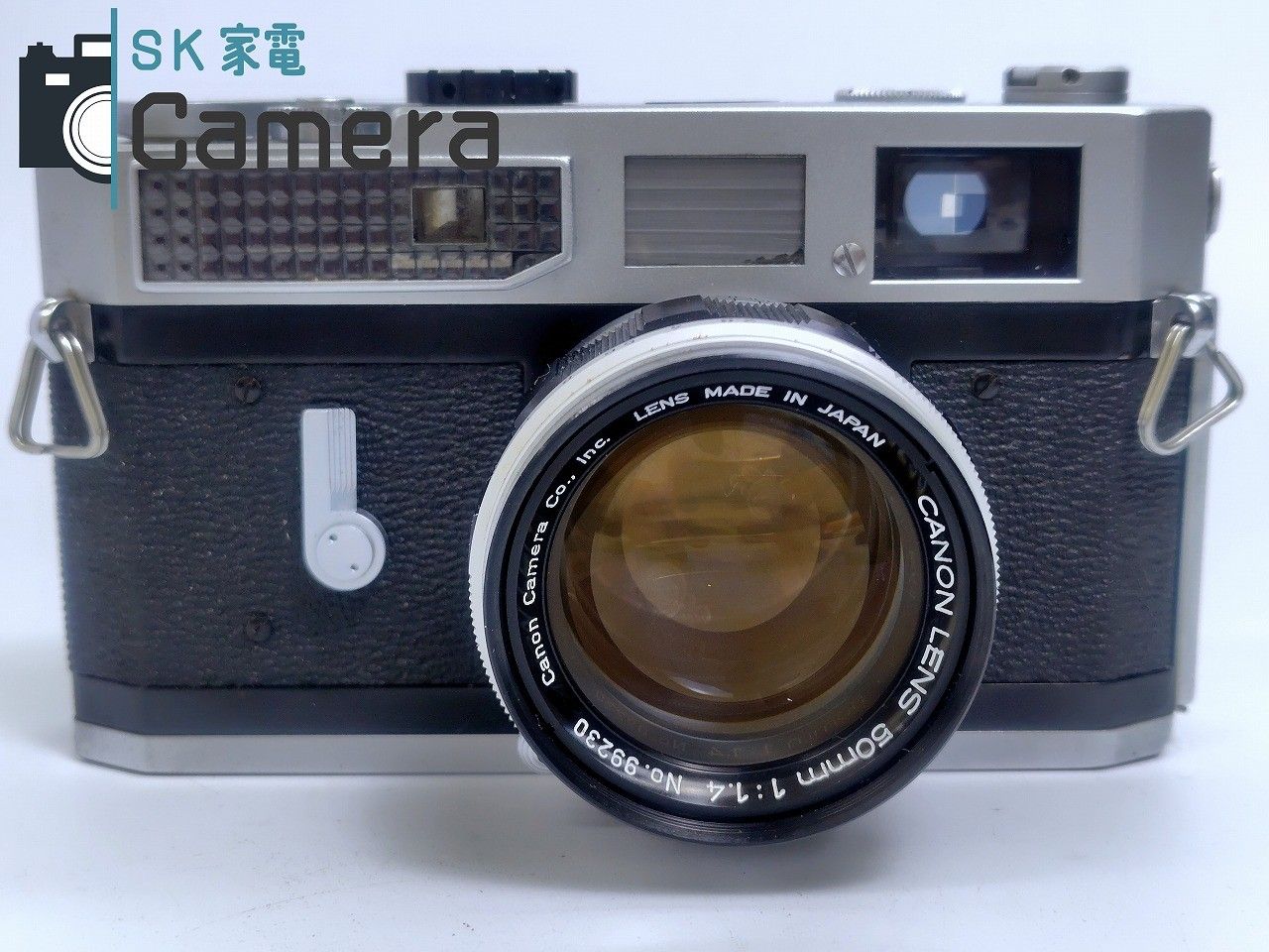 中古】 Canon MODEL7 + 50mm F1.4 L39 キャノン レンジ