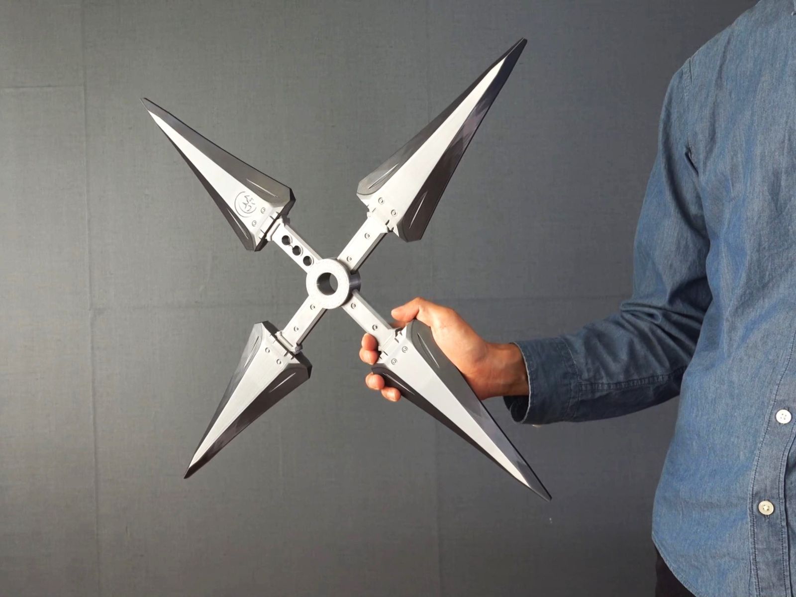 FF7R/ユフィ風コスプレ小道具/十字手裏剣/武器/ファイナル