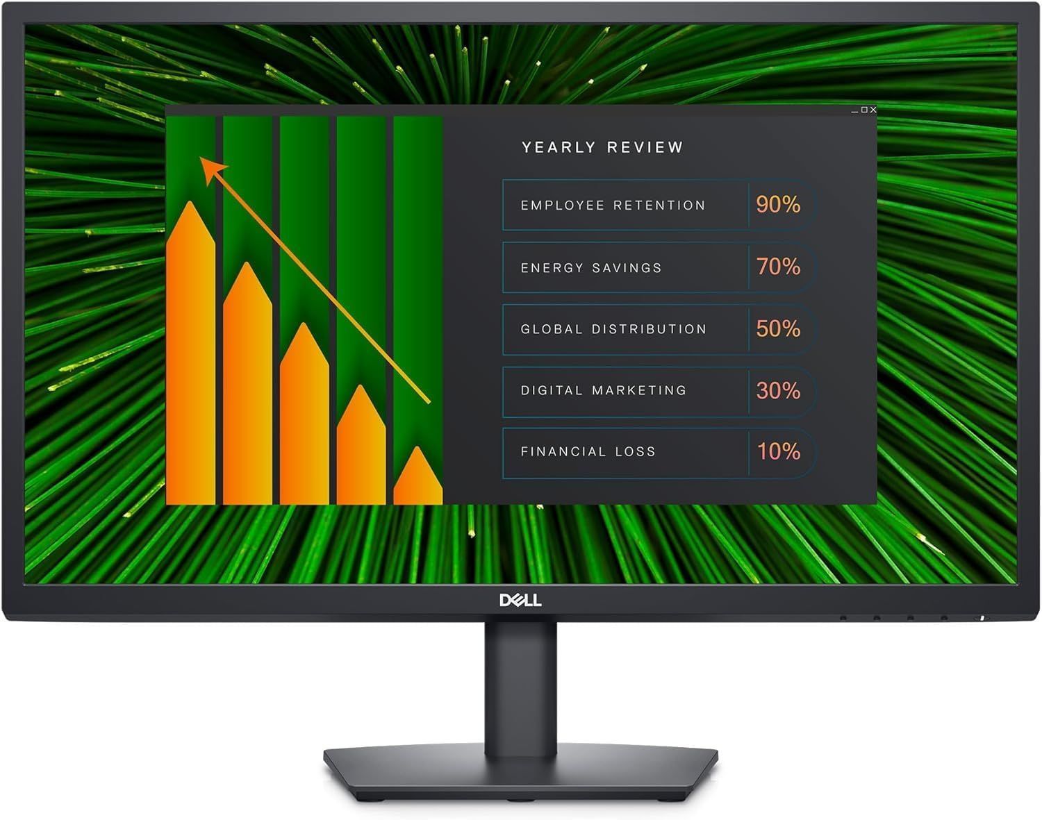 Dell E2423HN 23.8インチ モニター 1920×1080|HDMI VGA|ブラック ディスプレイ 2025年製 付属品 電源ケーブル HDMIケーブル