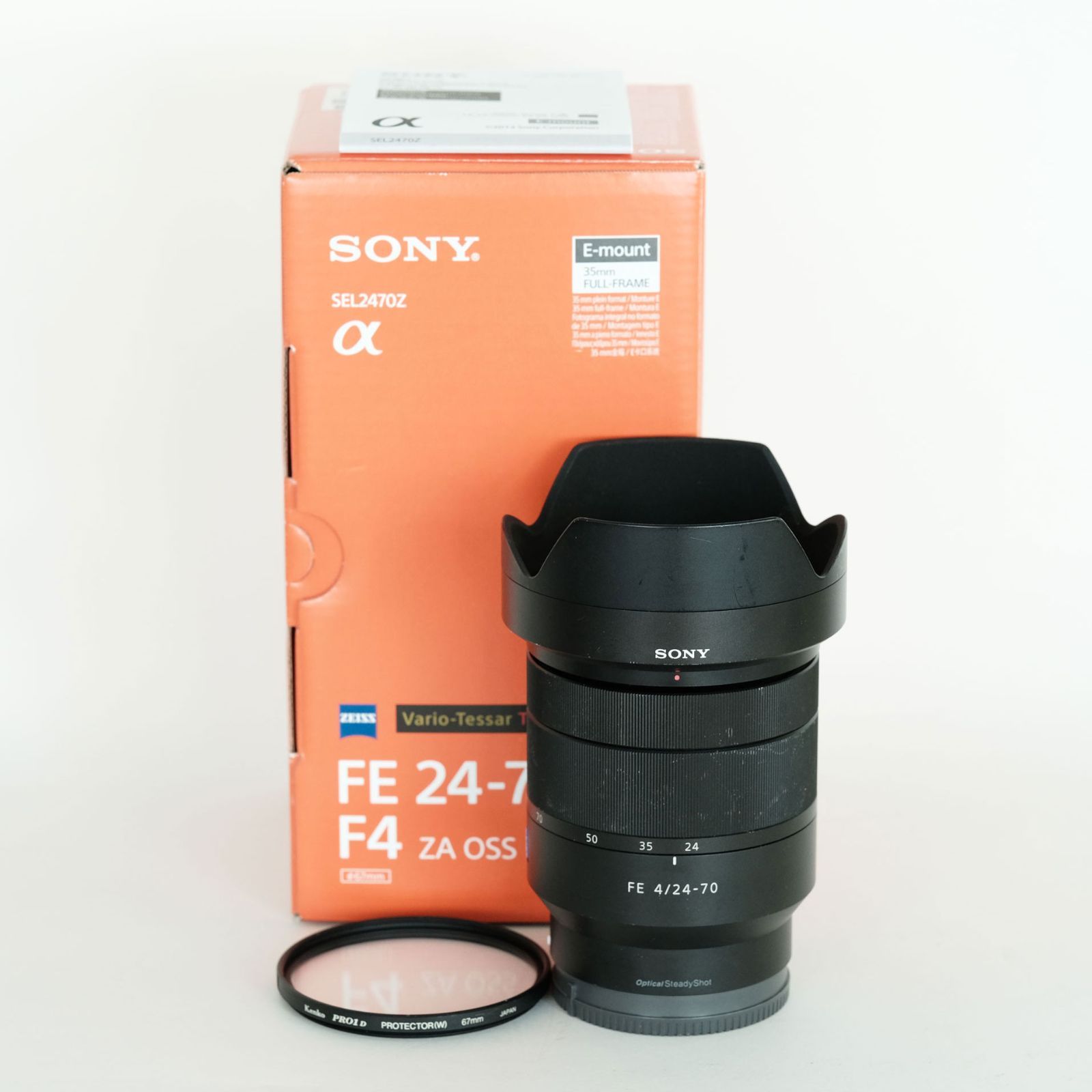 拡散】美品 フィルター付 SONY SEL2470Z レンズ
