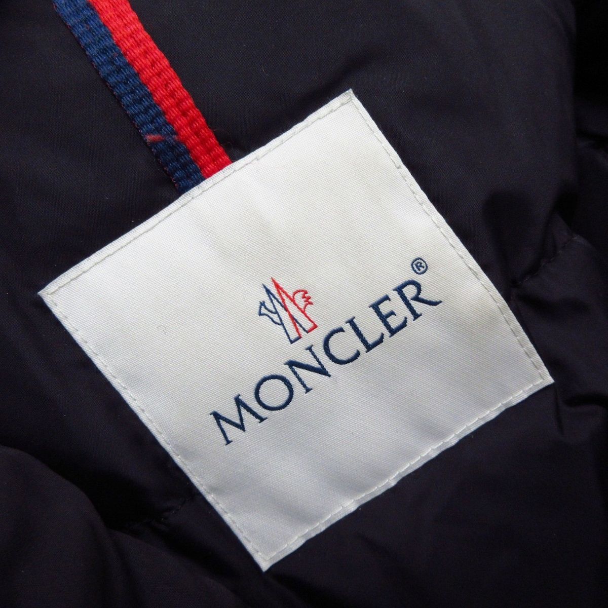 MONCLER(モンクレール) ダウンコート サイズ1 S レディース EVANTHIA(エヴァンシア) カーキ 長袖/フォックス/冬