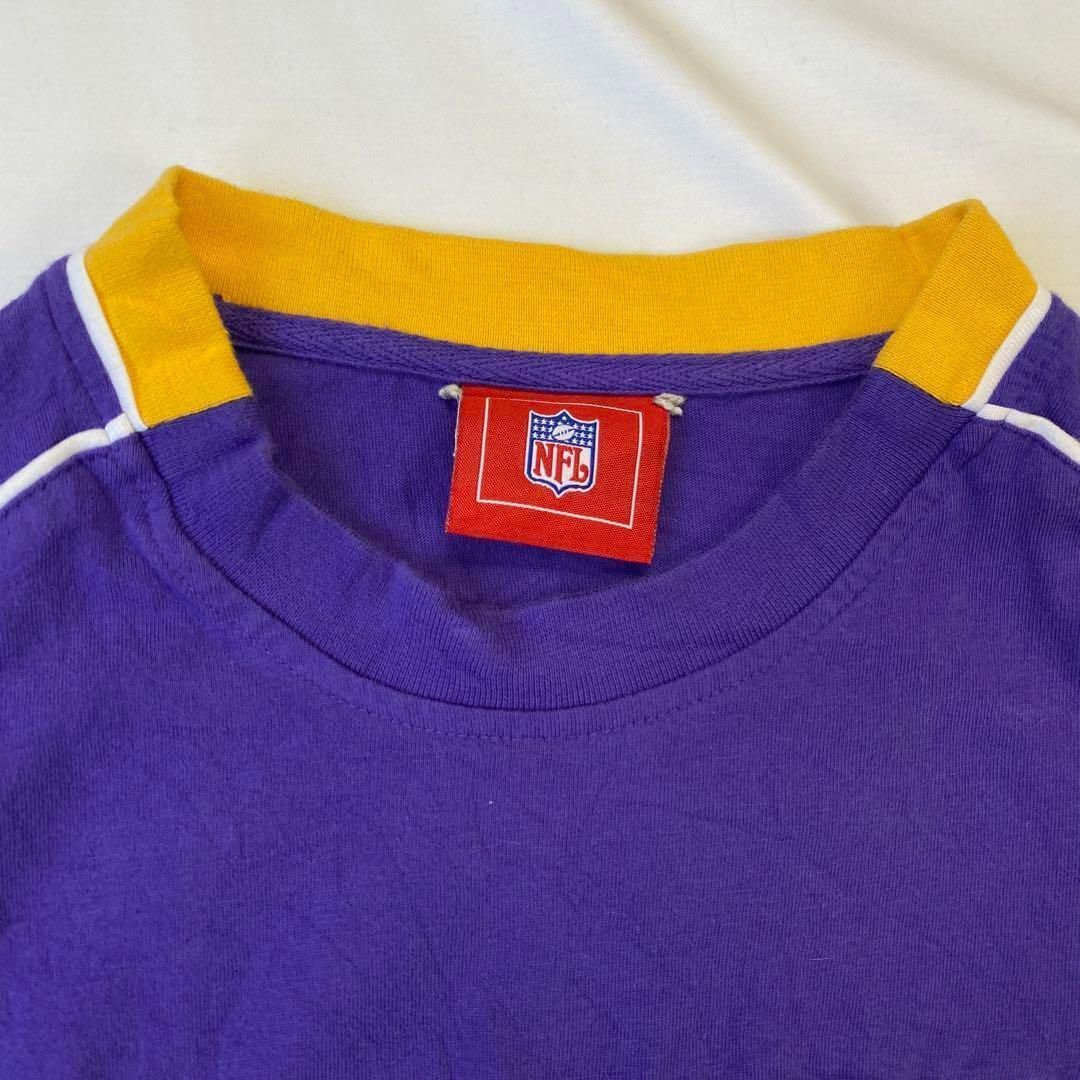 n1536 海外古着 刺繍 NFL ミネソタバイキングス NFL - メルカリ