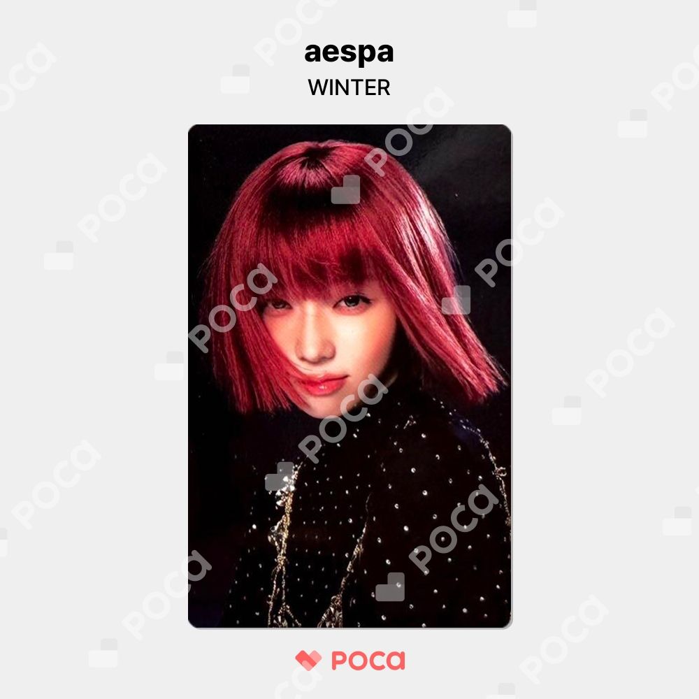 aespa ウィンター トレカ aespa WEEK - #Whiplash_mood RANDOM