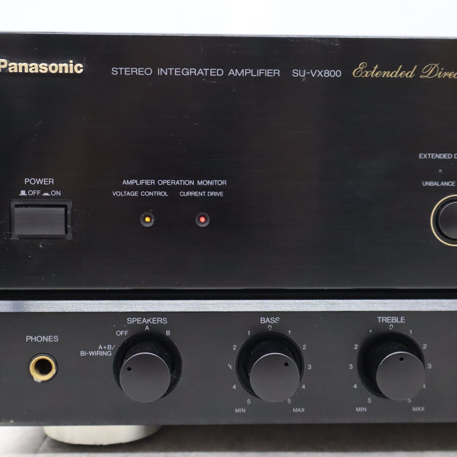 △名機 希少機種 ｜プリメインアンプ｜Panasonic パナソニック SU-VX800 バランス入力｜ ジャンク 定価74,800□O9241 -  メルカリ