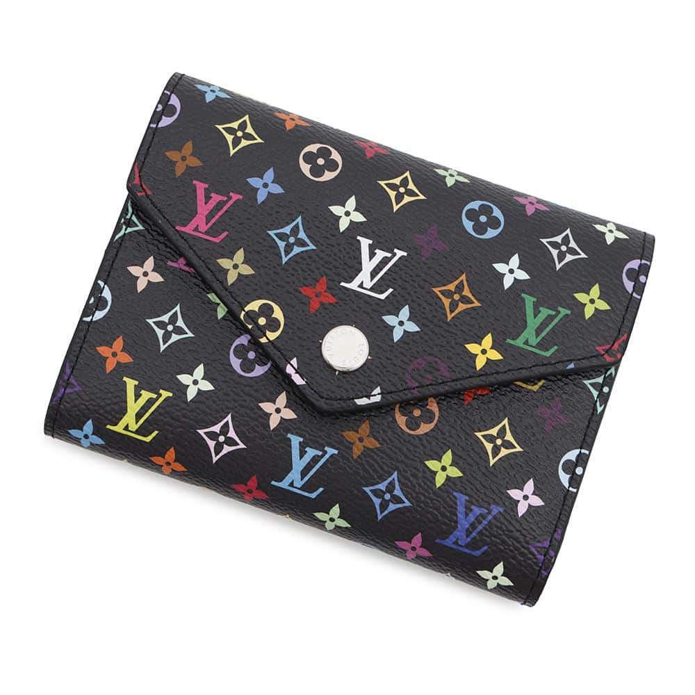 ルイヴィトン 三つ折り財布 モノグラム LV × TM ポルトフォイユ
