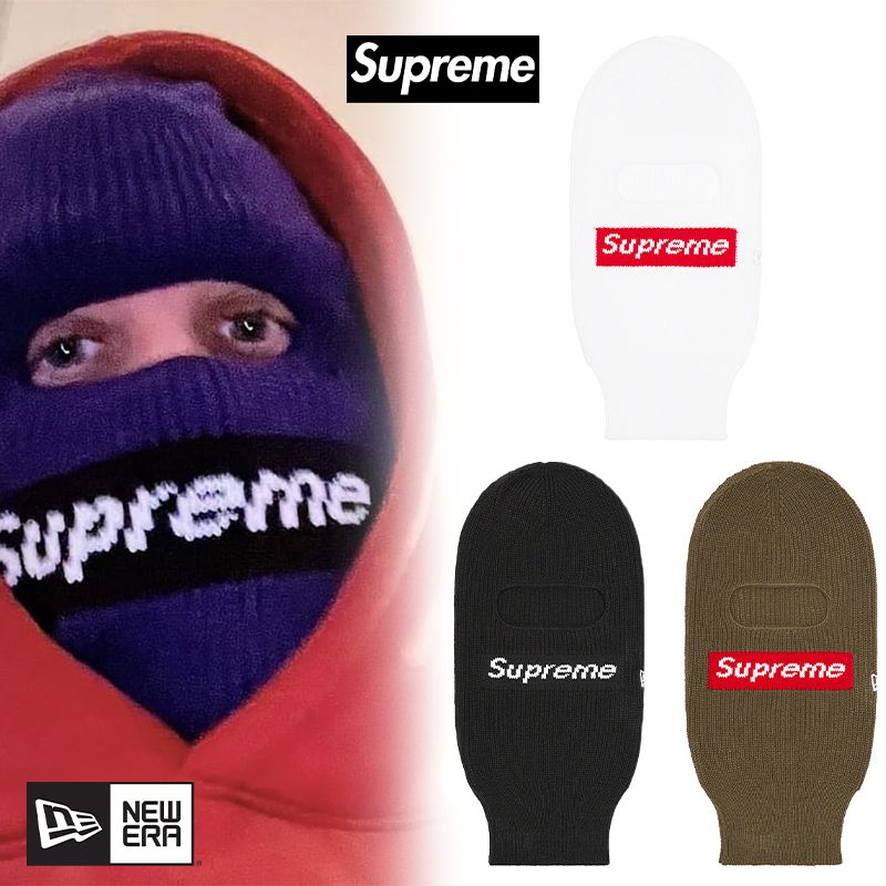 正規品 シュプリーム ニューエラ バラクラバ Supreme ニット帽 New Era Box Logo Balaclava 目出し帽 ビーニー  キャップ メンズ [帽子] - メルカリ