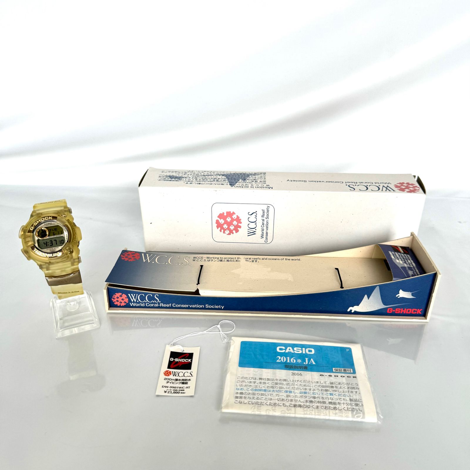 希少】カシオ ジーショック G-SHOCK フロッグマン DW-9901WC−9T