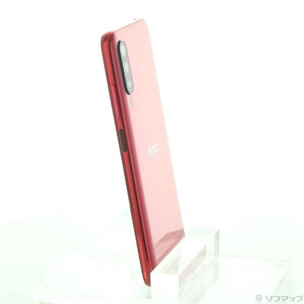 中古品〕 HTC Desire 22 pro 128GB サルサ・レッド 99HATD003-00
