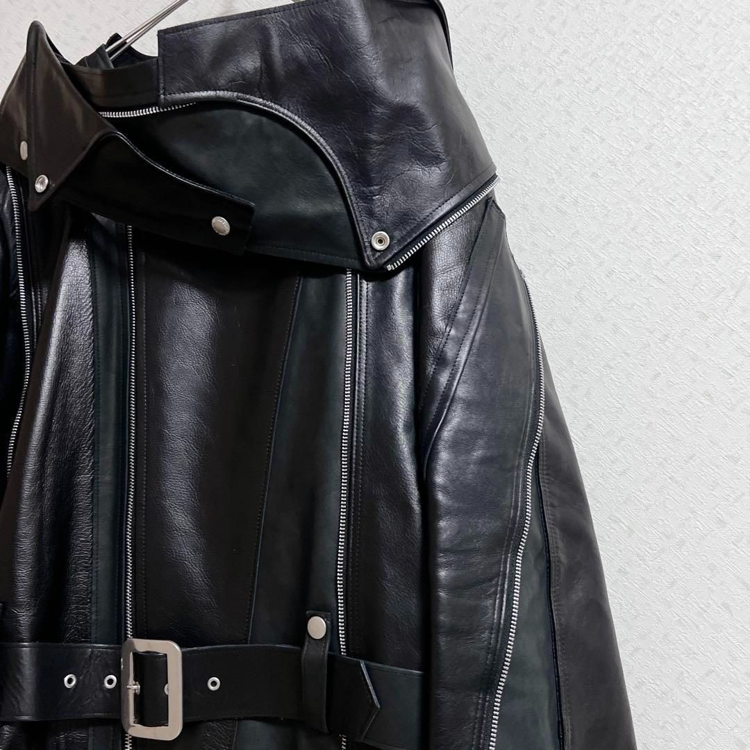 2022AW ジュンヤワタナベ
背面レオパードモッズコート　S JUNYA WATANABE ジュンヤワタナベ 2022AW ライダースジャケット