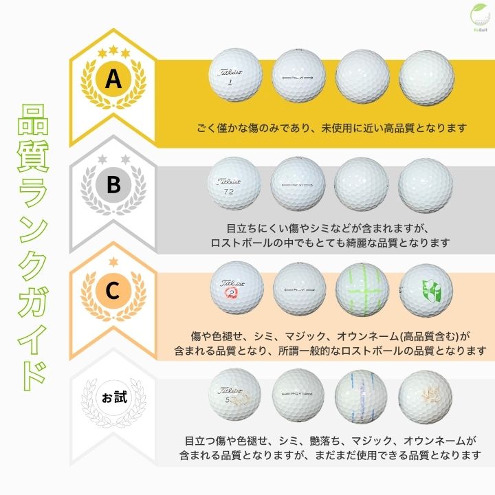 ●197 ロストボール タイトリスト -Pro V1x レフトダッシュ 17年 20球
