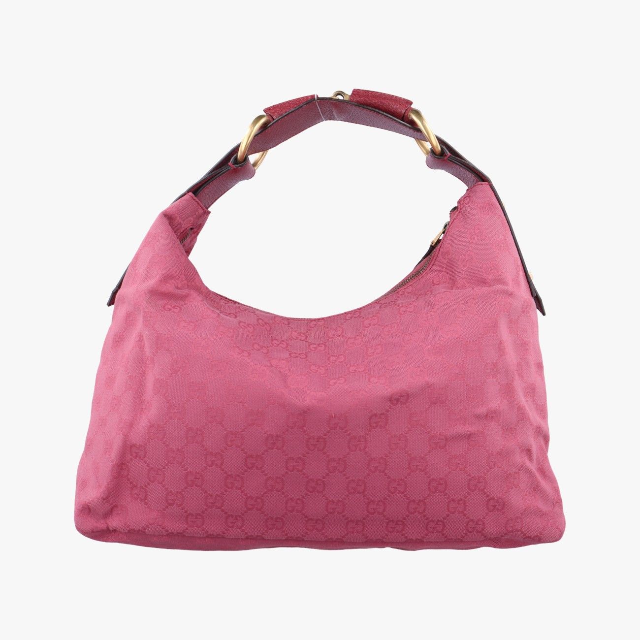 グッチGucciホースビット ローズ レッド ファブリック 115867