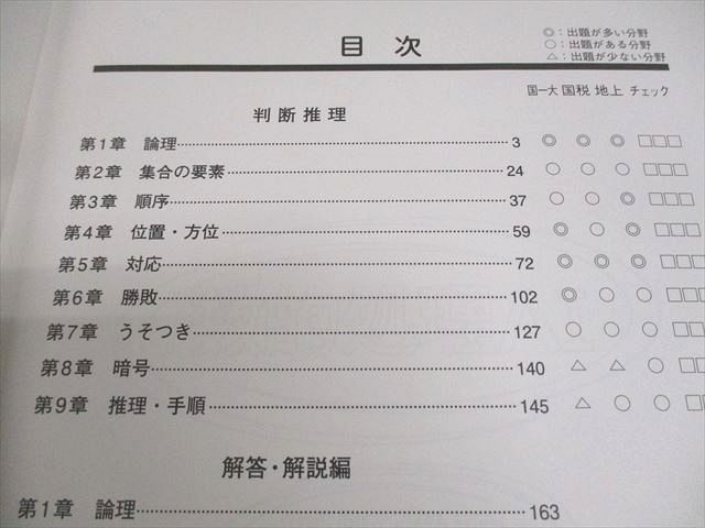 資格の大原　公務員講座　数的処理A I、A II、AⅢ 資格の大原 公務員講座 数的処理AI/II(判断推理/図形) テキスト