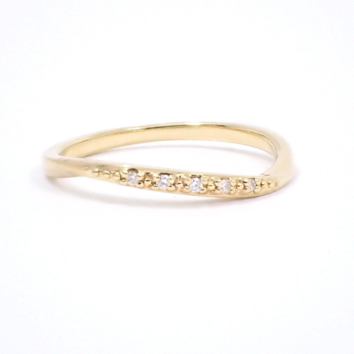 ヴァンドーム青山　K18 リング 美品ヴァンドーム青山トパーズk18リング