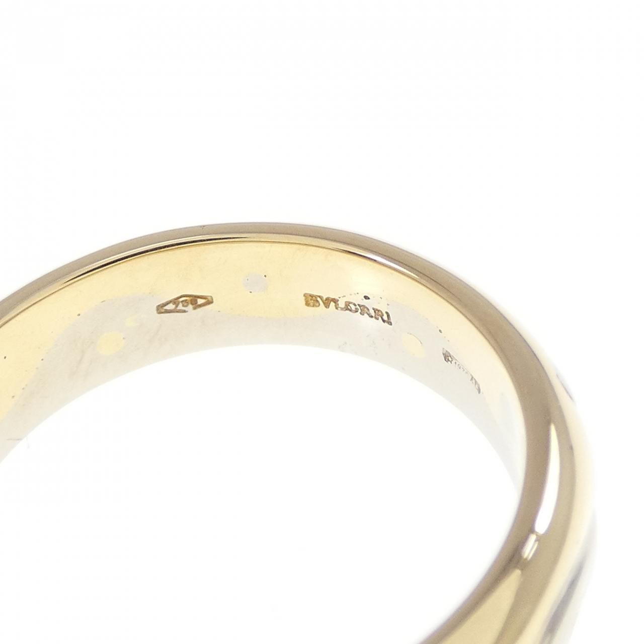 ブルガリ 750YG/750WG リング - メルカリ 
