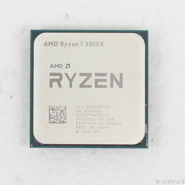 中古品〕 Ryzen 7 5800X 〔3.8GHz／SOCKET AM4〕【344】