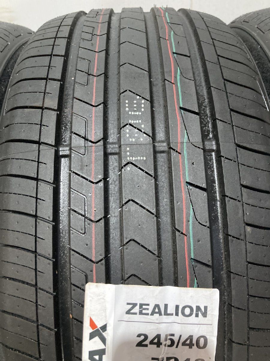 新品】札幌発 引取可 2024年製 ZMAX ZEALION 245/40ZR19 98W 19インチ
