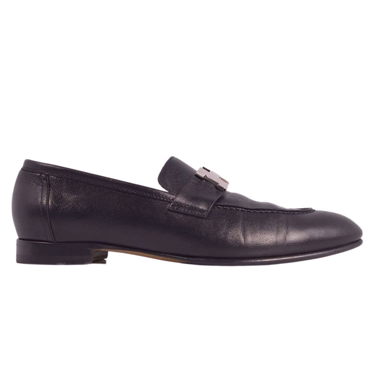 HERMES エルメス　モカシンパリ　36.5 23.5 HERMES エルメス ローファー シューズ モカシン パリ #36.5