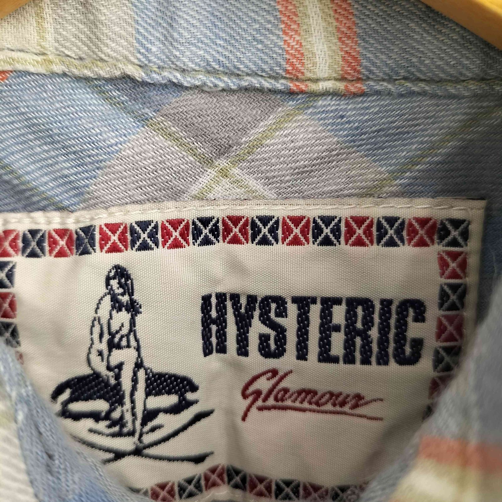 ヒステリックグラマー HYSTERIC GLAMOUR ロングシャツワンピース