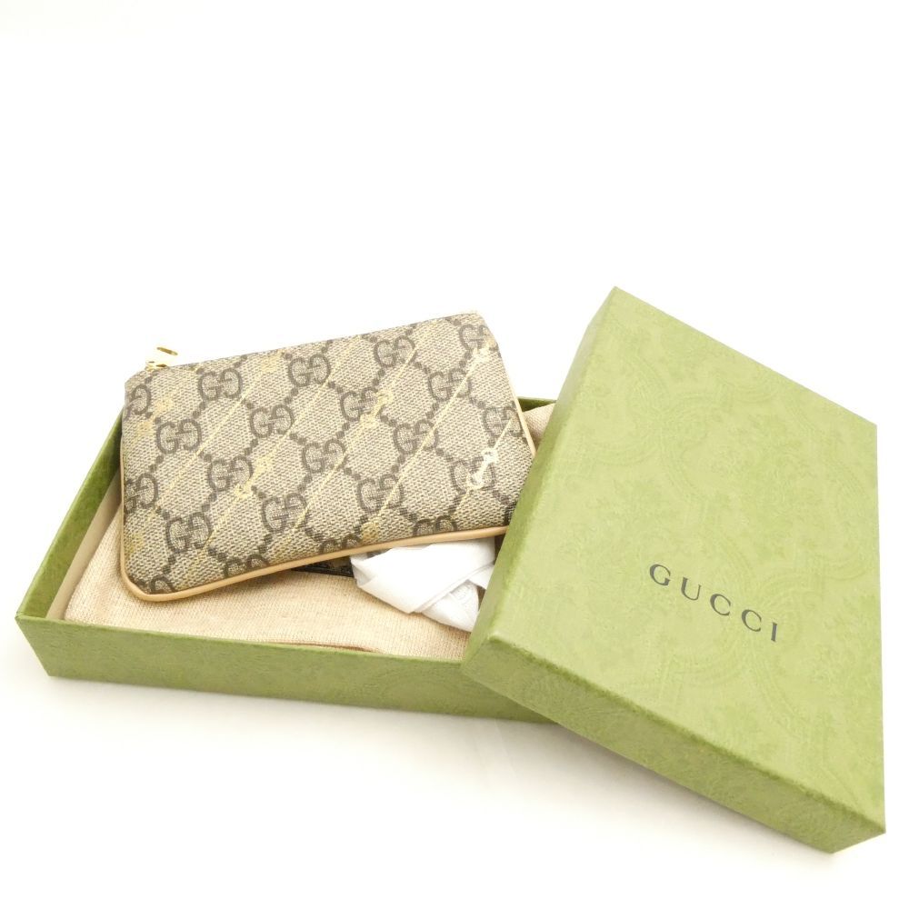GUCCI グッチ GGスプリーム ホースビット 774340 コインケース 財布 小銭入れ AY6840