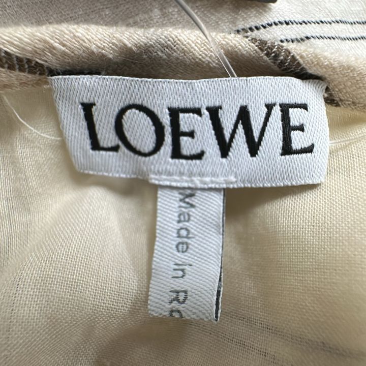 LOEWE (ロエベ) S359Y09X42 ストライプ チュニック ドレス レディース  