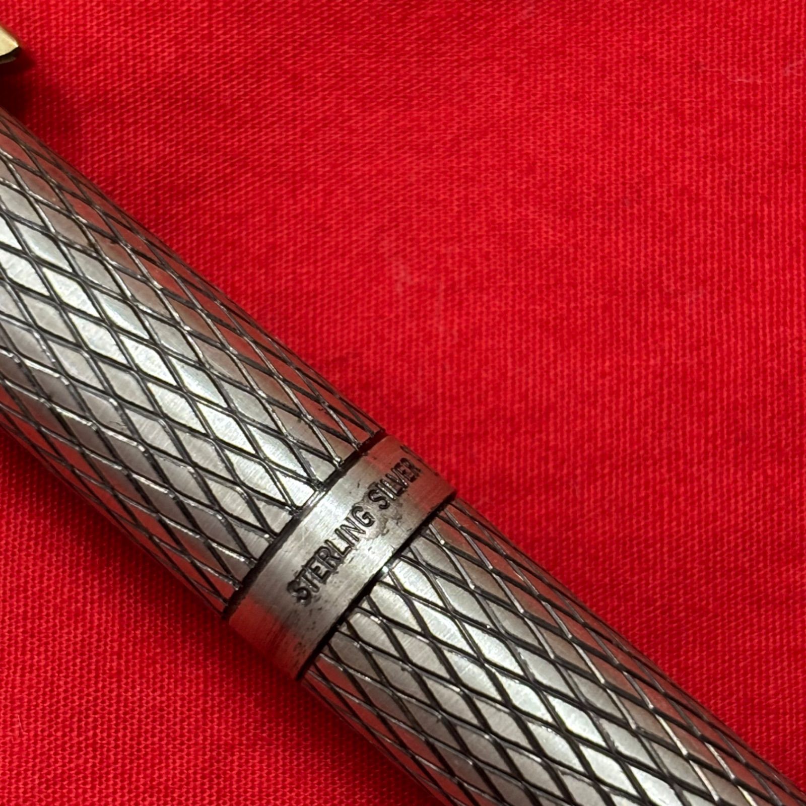 SHEAFFER 万年筆 14K STERLING SILVER シェーファー