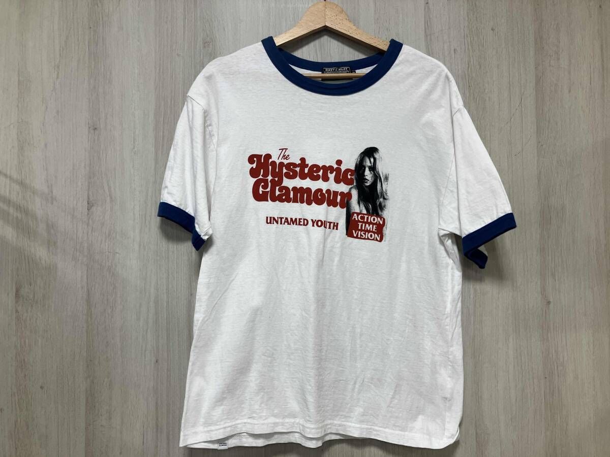 ホワイト HYSTRIC GLAMOUR/ヒステリックグラマー/02231CT17/半袖
