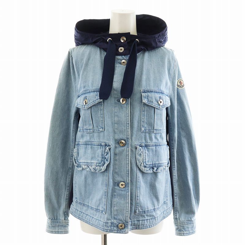 モンクレール MONCLER レジニット RESINITE デニムジャケット