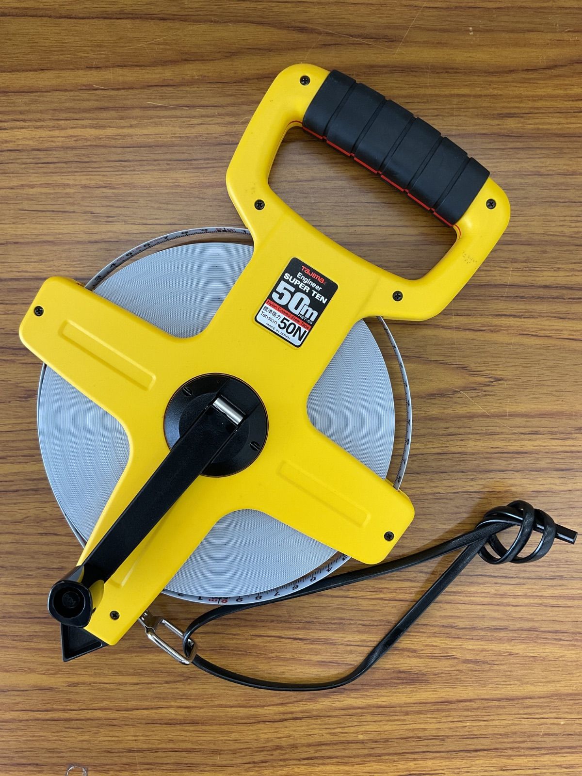 日本製 高耐久モデル タジマ エンジニヤ スーパーテン 50m HST-50 高精度 巻尺 ナイロンコートスチール
