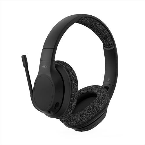 Belkin ワイヤレスヘッドセット Bluetooth 5.2 マルチポイント対応 65時間連続再生 40mmドライバ