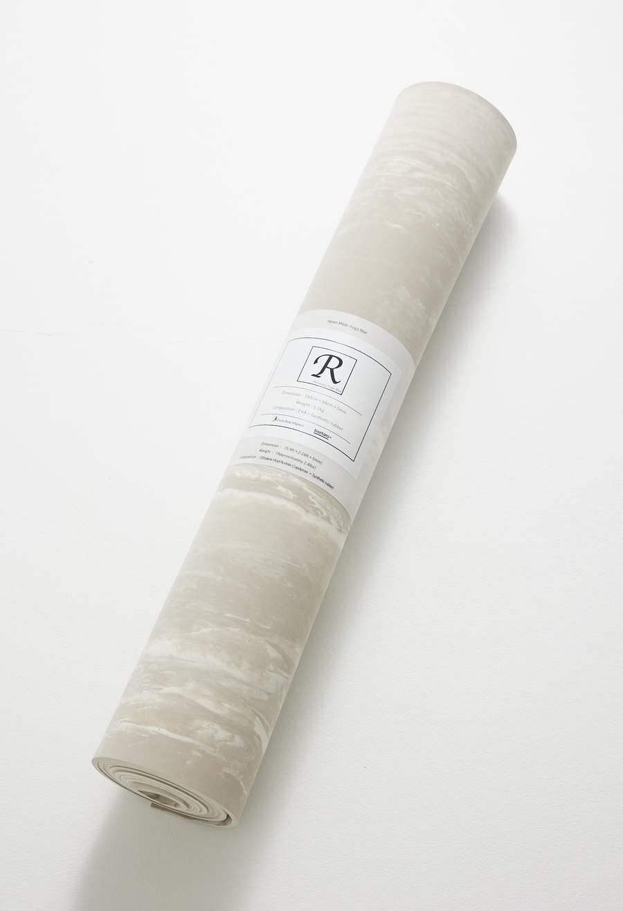  mat 厚さ yoga 5 mm ピラティス ヨガマット トレーニング フィットネス リカバリー エクササイズマット ベージュ aya スタイルボートマーケット コラボ マット 相撲