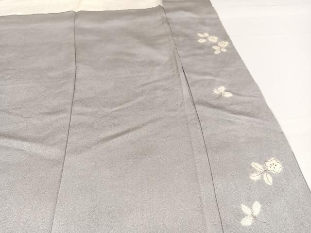 平和屋着物○創業460年・千總 訪問着 駒刺繍 絞り 雪輪花文 金彩