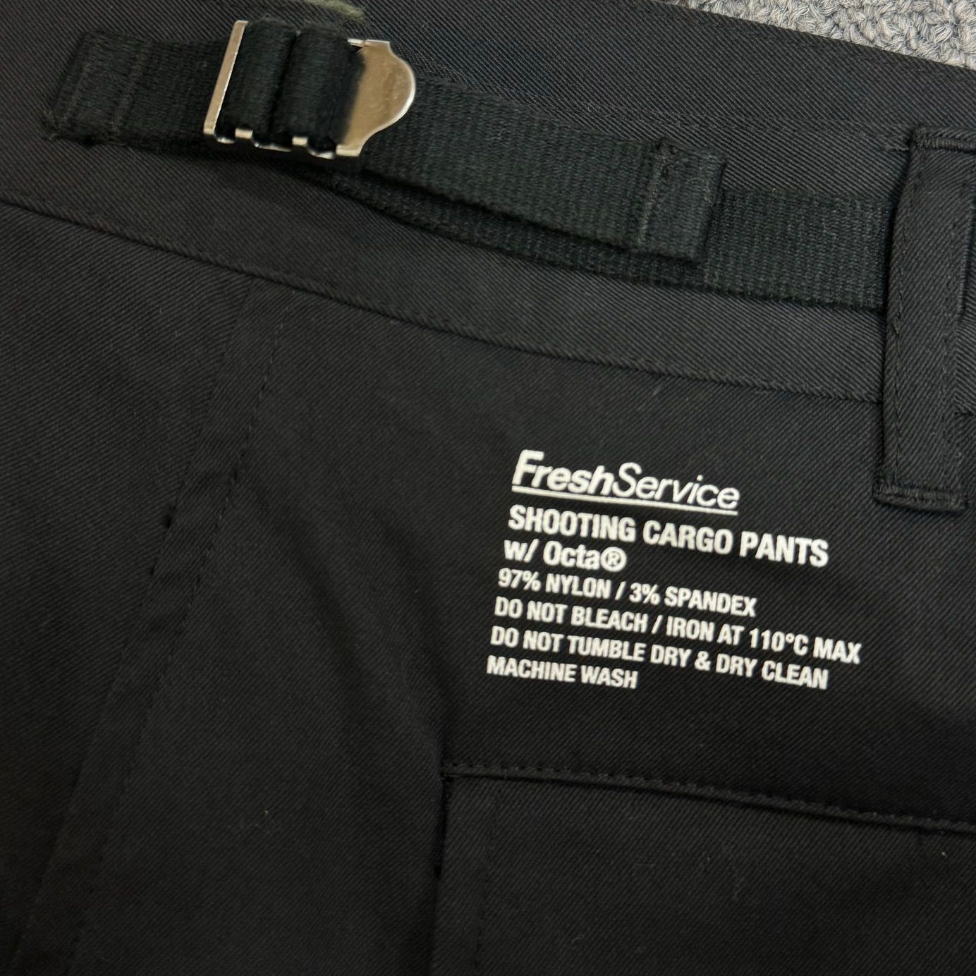 オンラインストア廉価 FreshService×フイナム SHOOTING CARGO PANTS